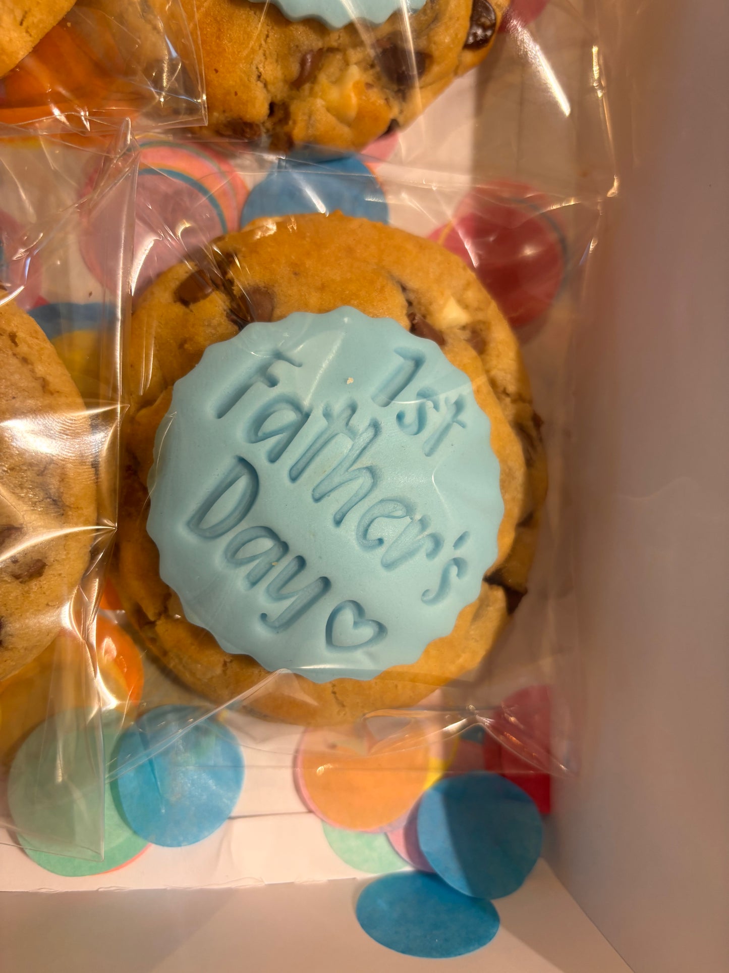 Father's Day Personalised Cookie Box 🍪💙